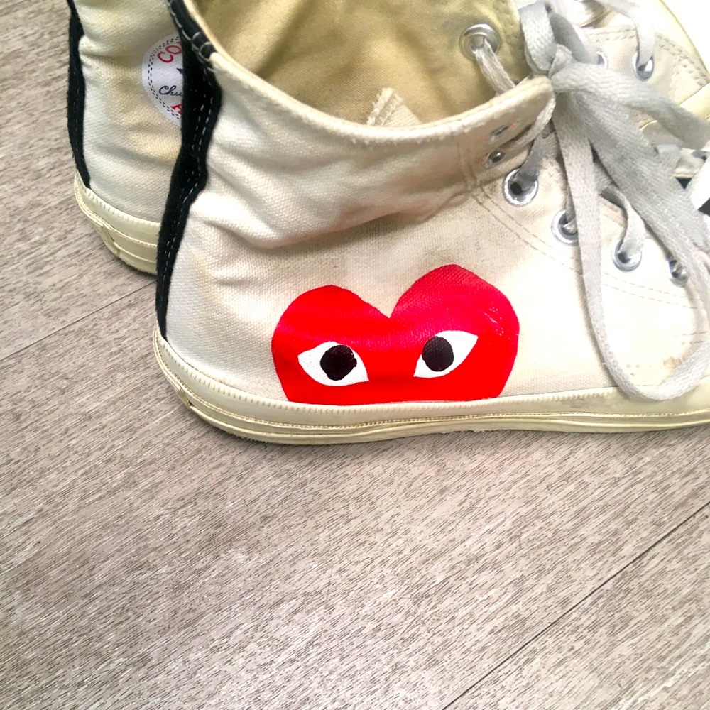 Comme Des Garçons Play x Converse 70 sneakers 👀 8